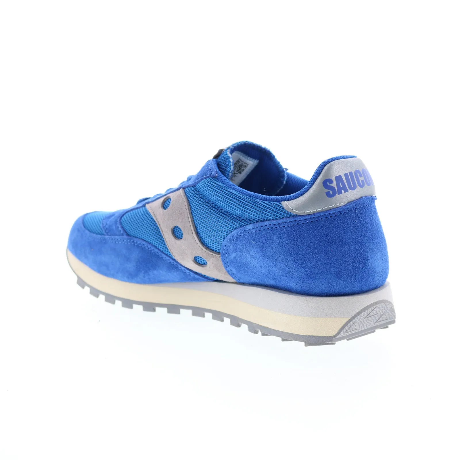Saucony Jazz 81 S70571-3 Mens Blue Suede Lace Up Lifestyle Sneakers Shoes
