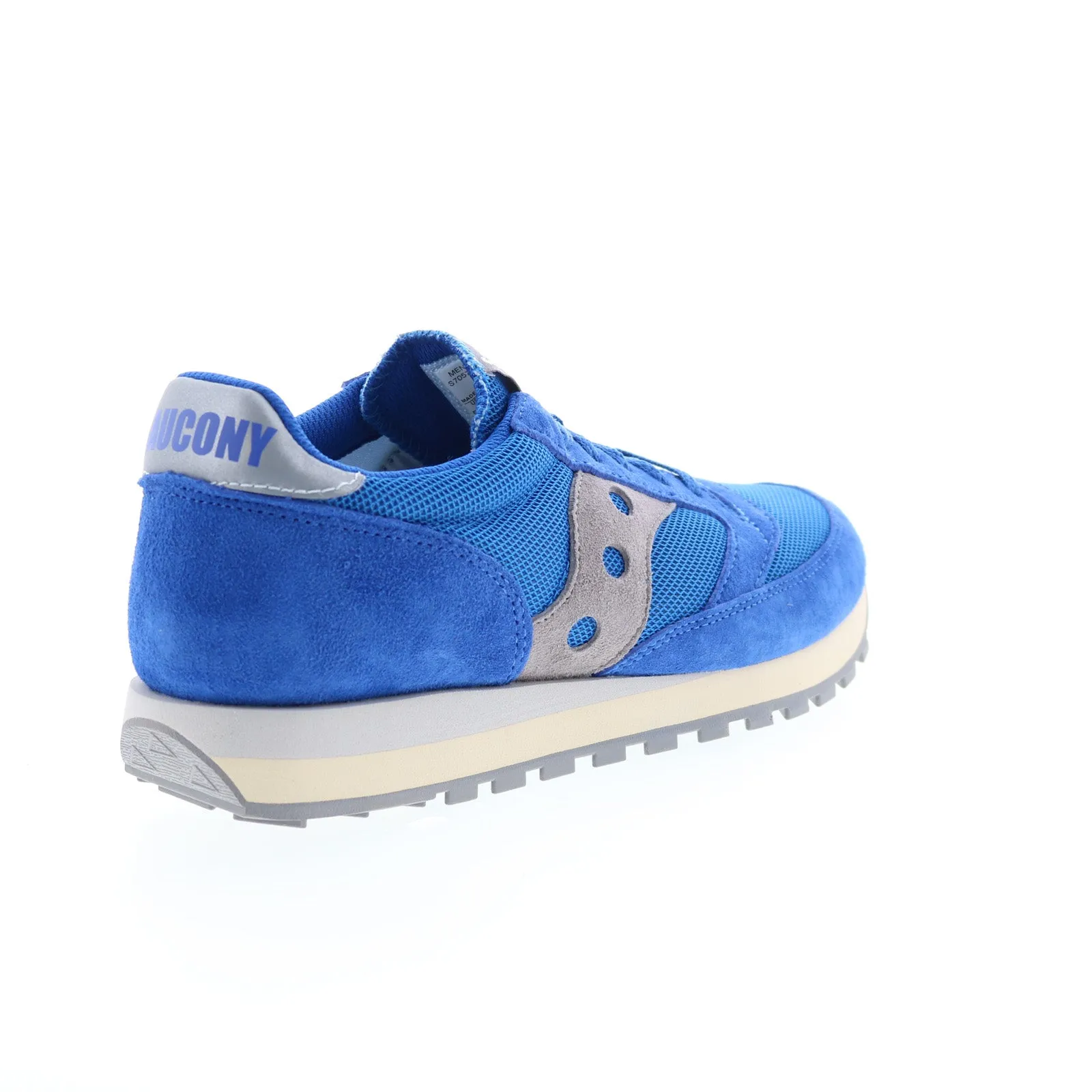Saucony Jazz 81 S70571-3 Mens Blue Suede Lace Up Lifestyle Sneakers Shoes