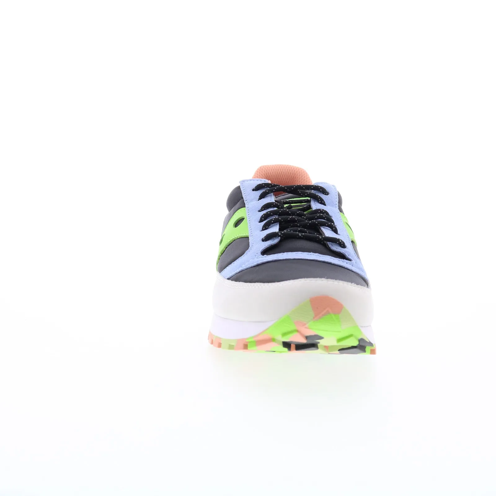 Saucony Jazz 81 S70744-7 Mens Black Nubuck Lifestyle Sneakers Shoes