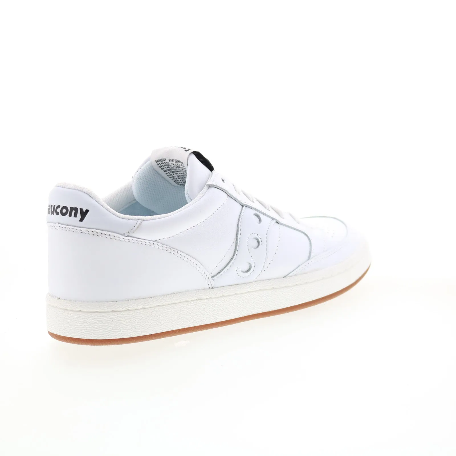Saucony Jazz Court S70555-22 Mens White Leather Lifestyle Sneakers Shoes