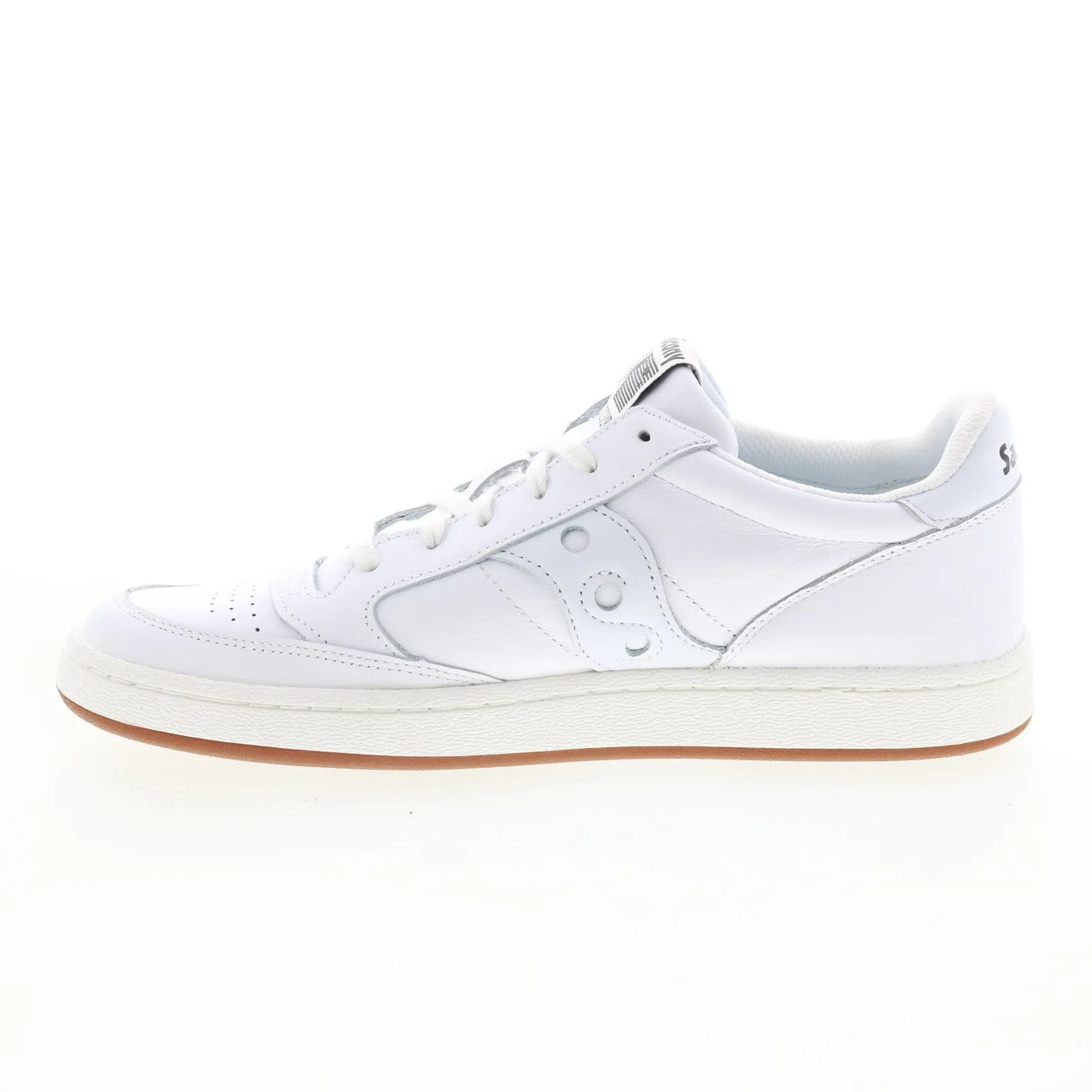 Saucony Jazz Court S70555-22 Mens White Leather Lifestyle Sneakers Shoes