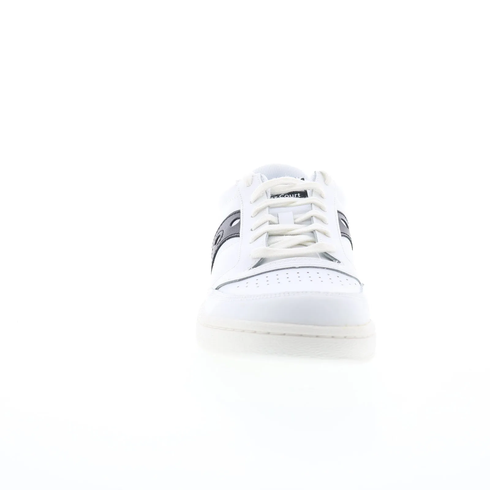Saucony Jazz Court S70759-1 Mens White Leather Lifestyle Sneakers Shoes