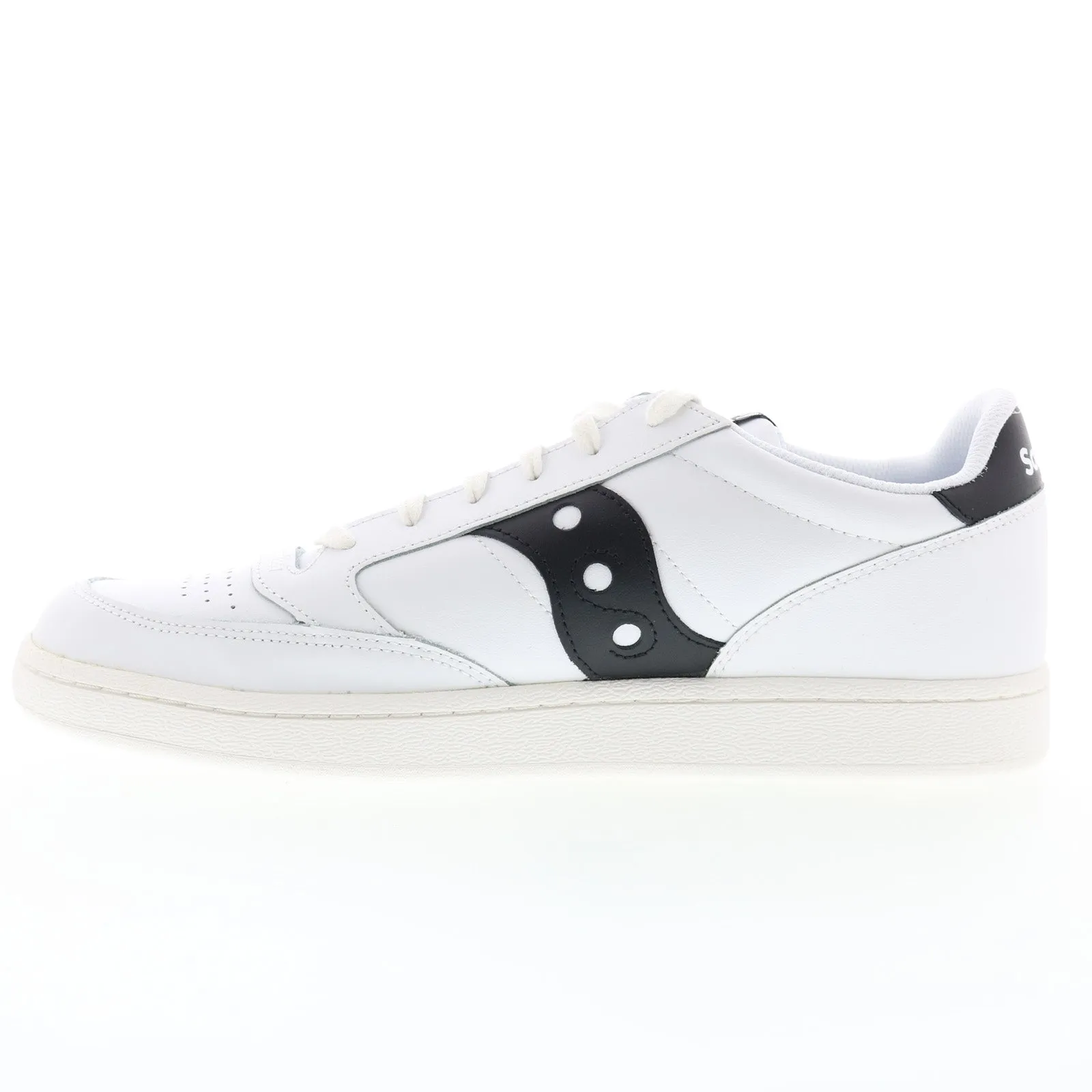 Saucony Jazz Court S70759-1 Mens White Leather Lifestyle Sneakers Shoes