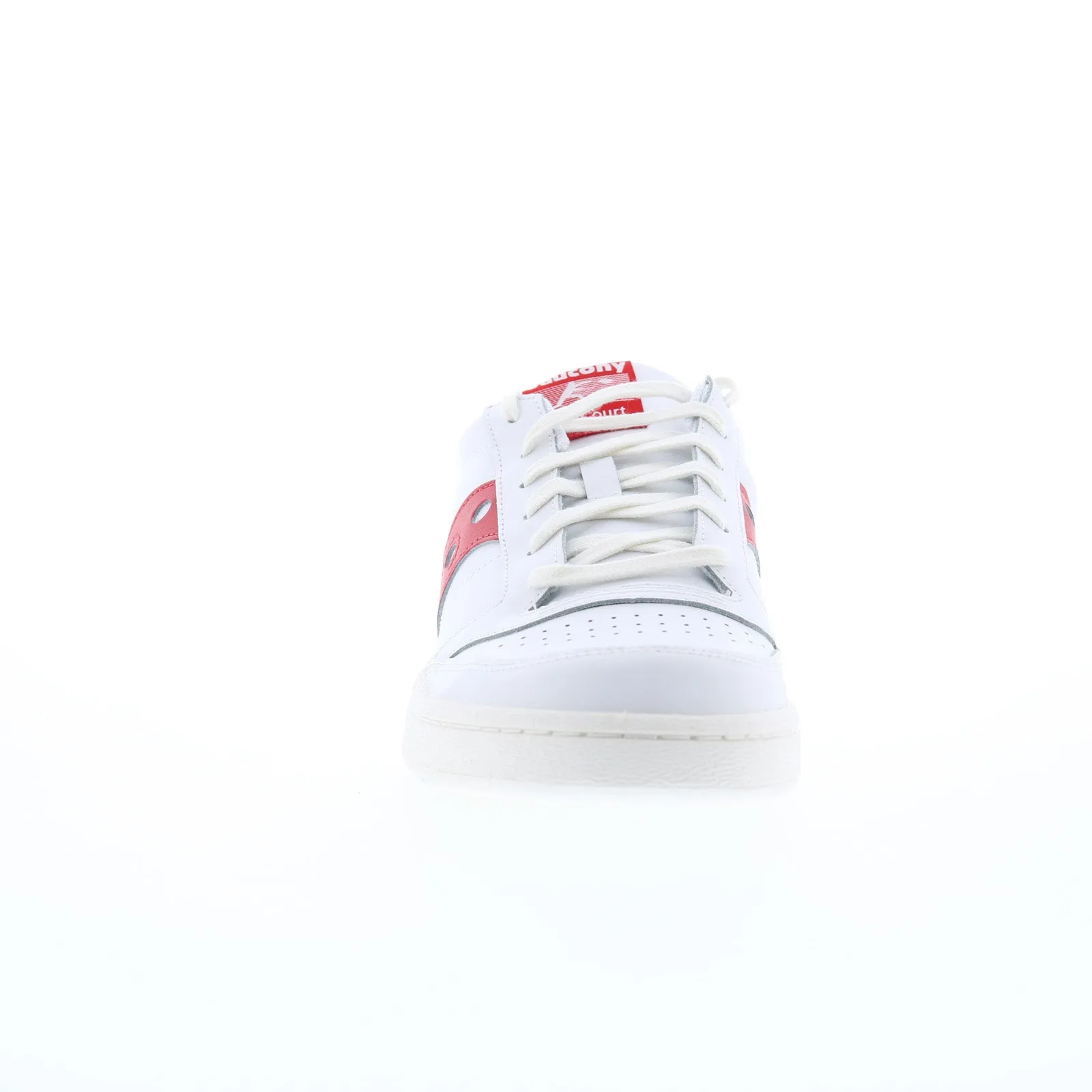 Saucony Jazz Court S70759-2 Mens White Leather Lifestyle Sneakers Shoes