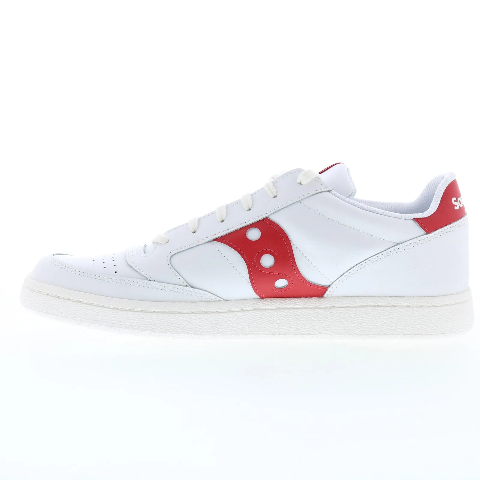 Saucony Jazz Court S70759-2 Mens White Leather Lifestyle Sneakers Shoes