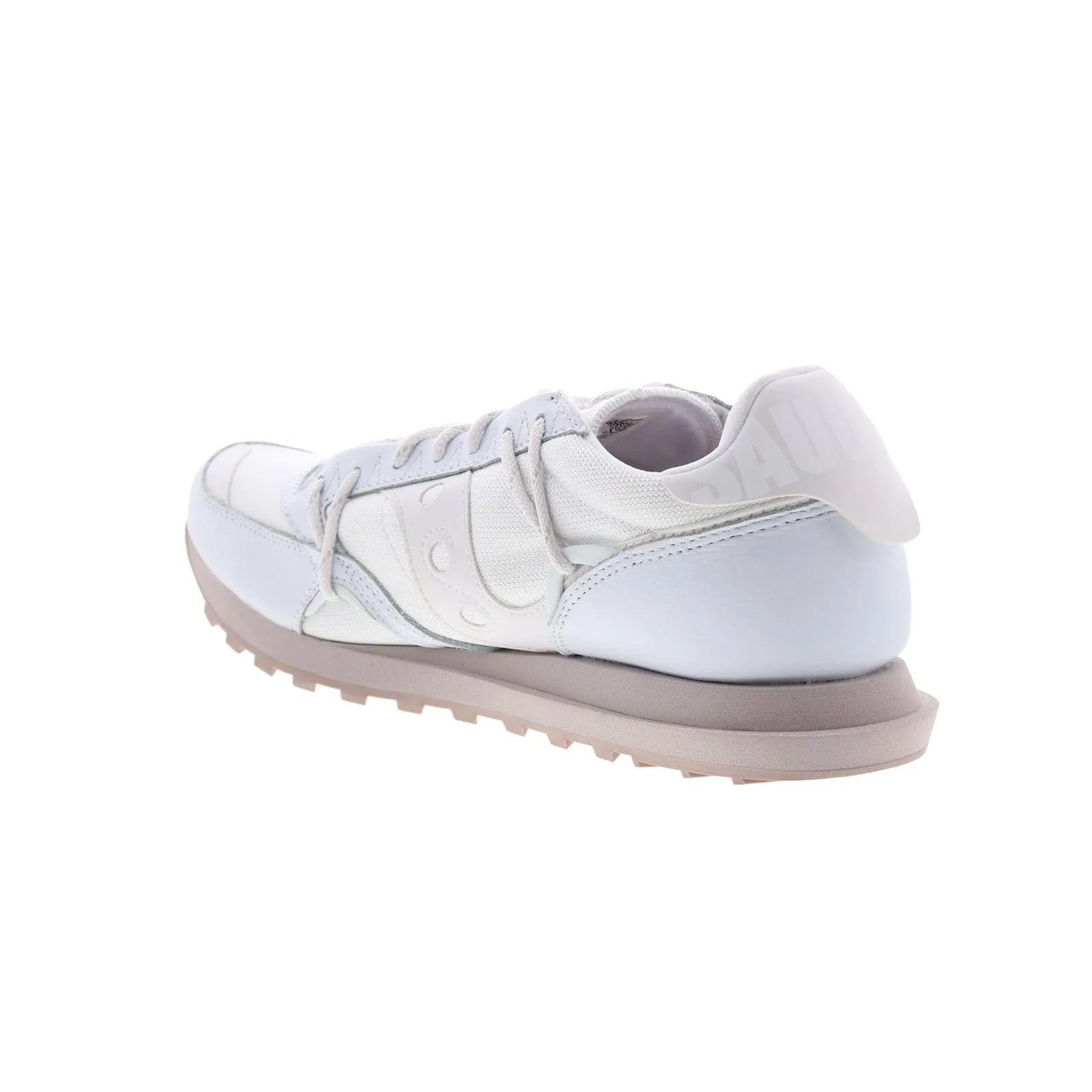 Saucony Jazz DST S70528-1 Mens White Leather Lifestyle Sneakers Shoes