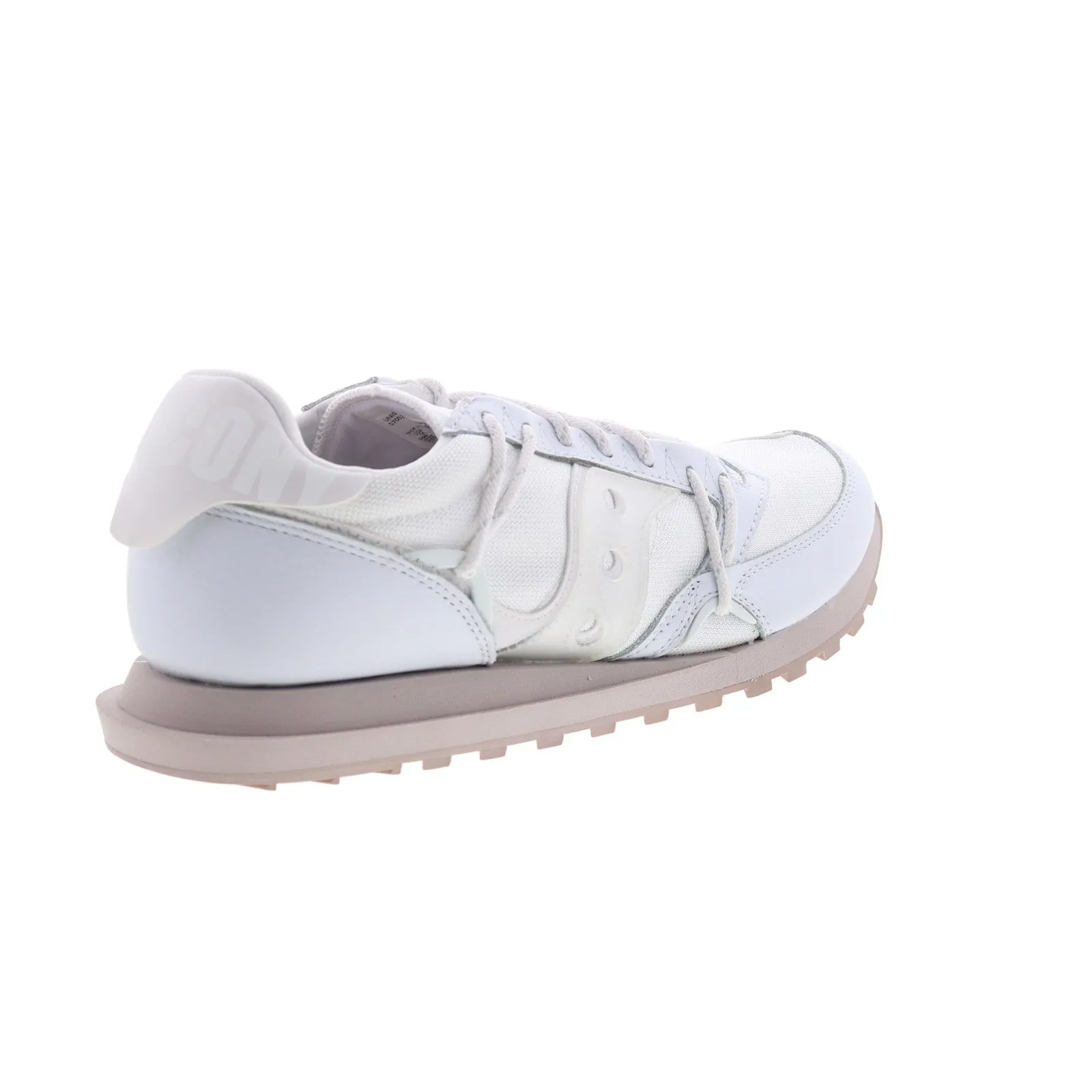 Saucony Jazz DST S70528-1 Mens White Leather Lifestyle Sneakers Shoes
