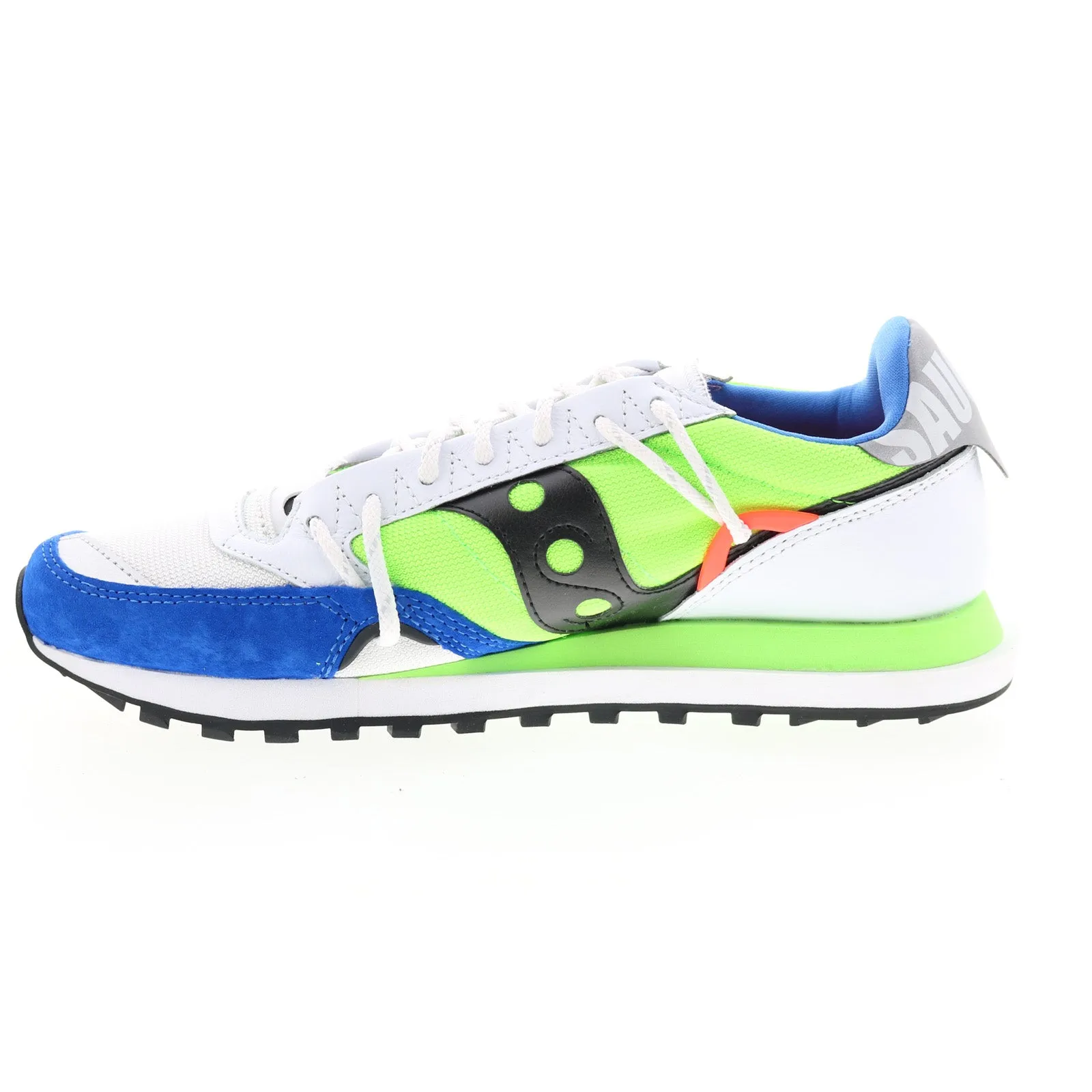 Saucony Jazz DST S70528-4 Mens White Leather Lifestyle Sneakers Shoes