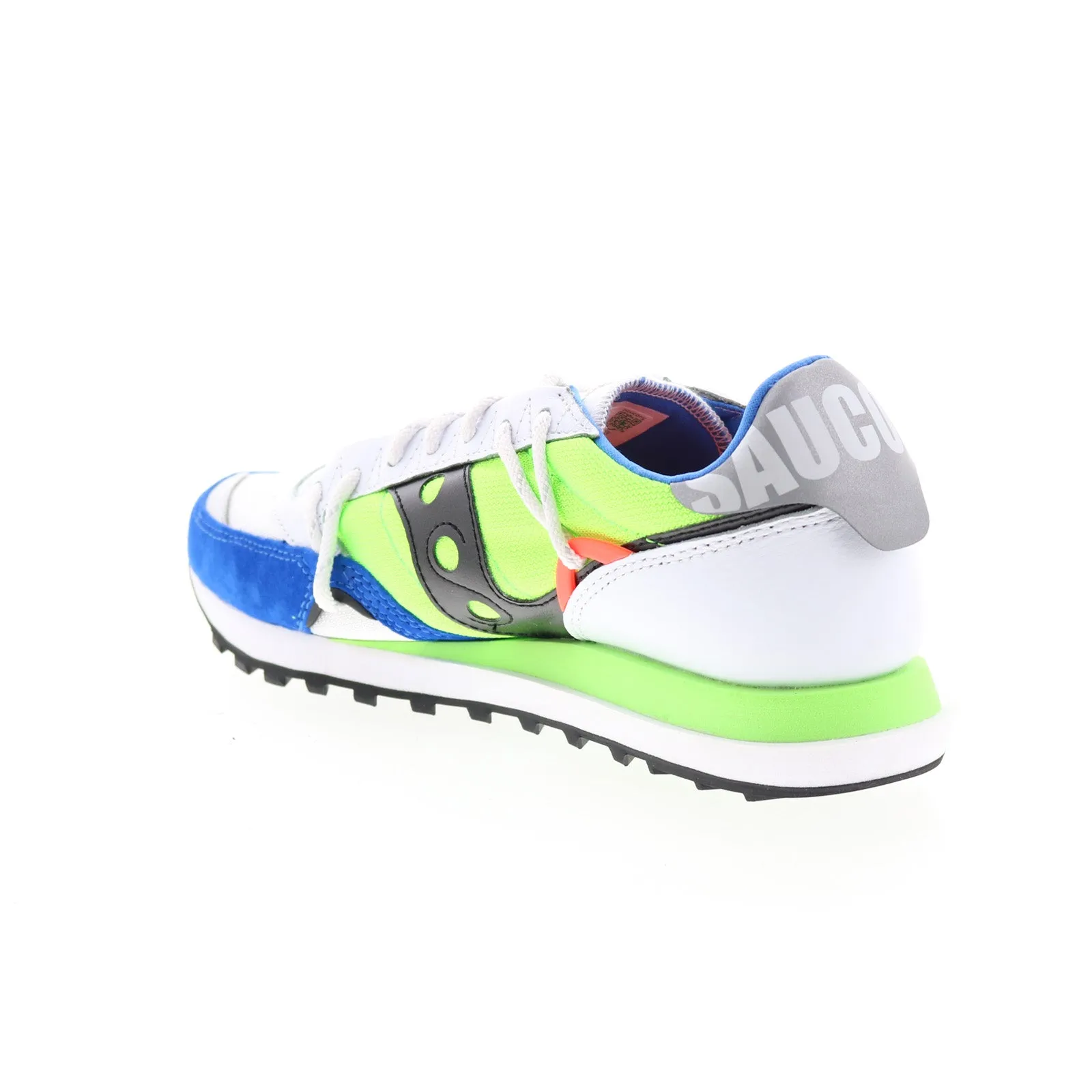 Saucony Jazz DST S70528-4 Mens White Leather Lifestyle Sneakers Shoes