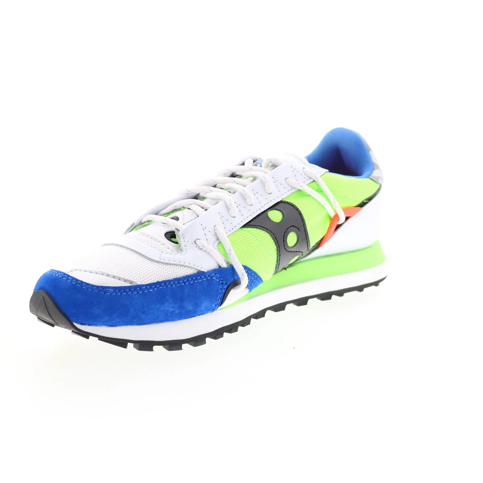 Saucony Jazz DST S70528-4 Mens White Leather Lifestyle Sneakers Shoes