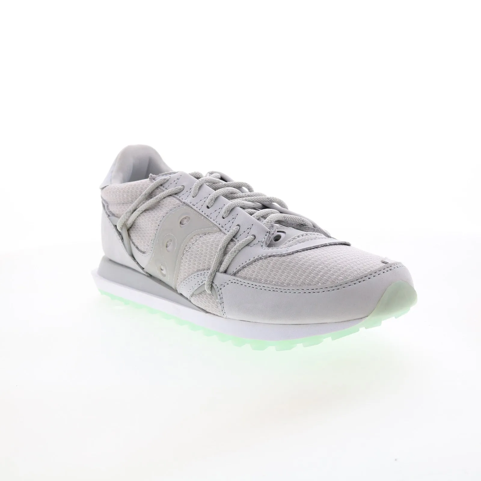 Saucony Jazz DST S70547-2 Mens Gray Suede Lace Up Lifestyle Sneakers Shoes