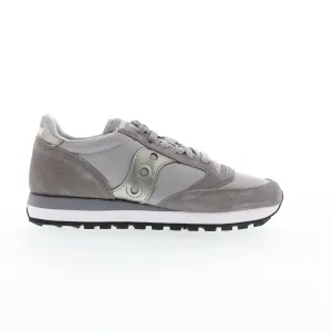Saucony Jazz Original S1044-684 Womens Gray Suede Lifestyle Sneakers Shoes
