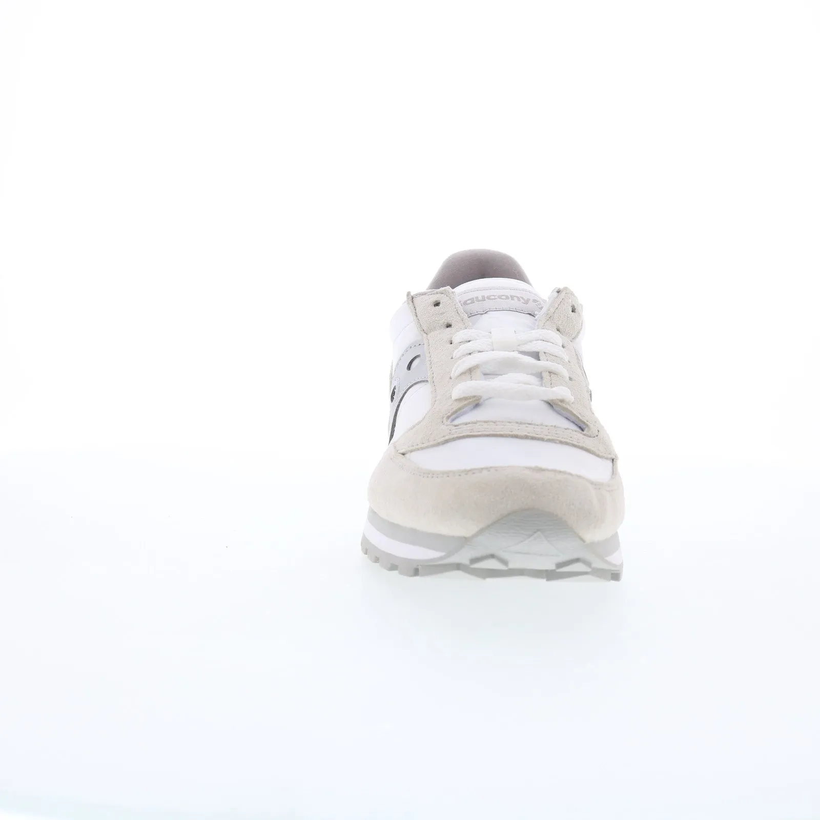 Saucony Jazz Triple S60530-16 Womens White Suede Lifestyle Sneakers Shoes