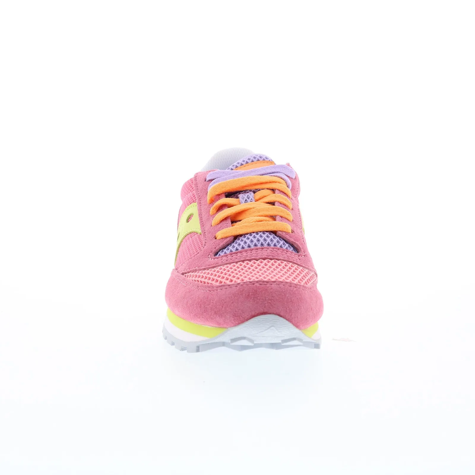 Saucony Jazz Triple S60766-1 Womens Pink Suede Lifestyle Sneakers Shoes