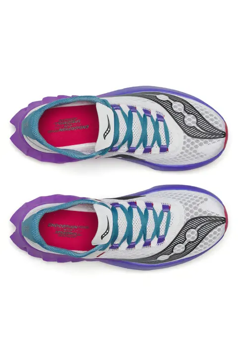 Saucony Men Endorphin Pro 4 - White / Shadow