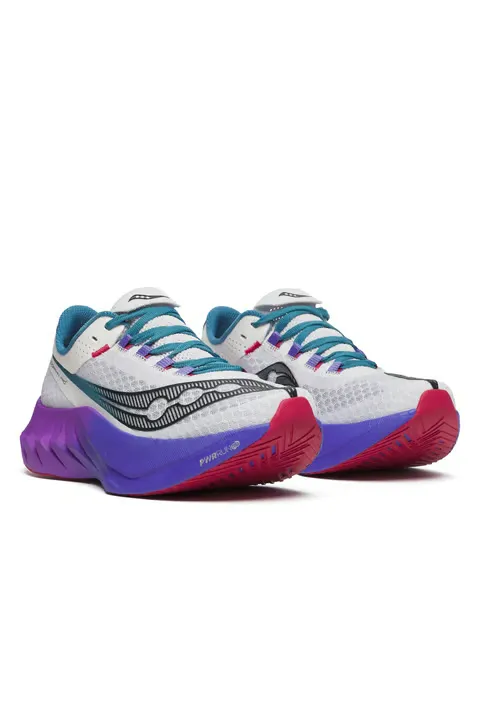 Saucony Men Endorphin Pro 4 - White / Shadow