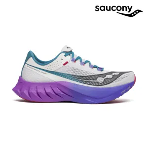 Saucony Men Endorphin Pro 4 - White / Shadow