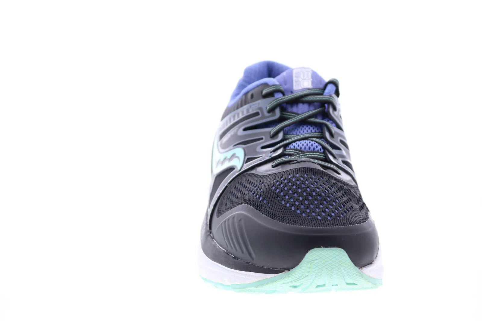 Saucony Redeemer ISO 2 Womens Black Wide Synthetic Athletic Running Shoes