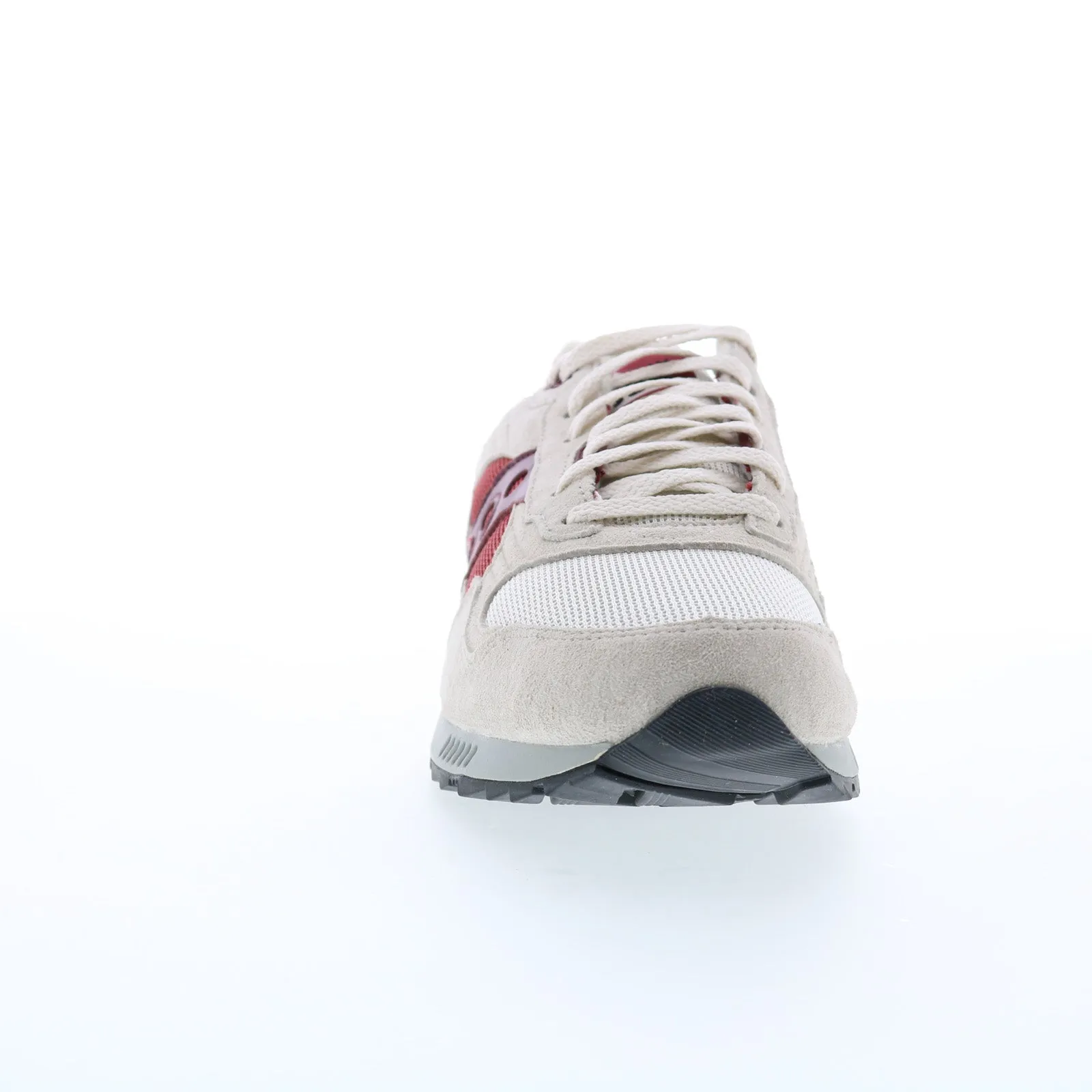 Saucony Shadow 5000 S70665-32 Mens Beige Suede Lifestyle Sneakers Shoes