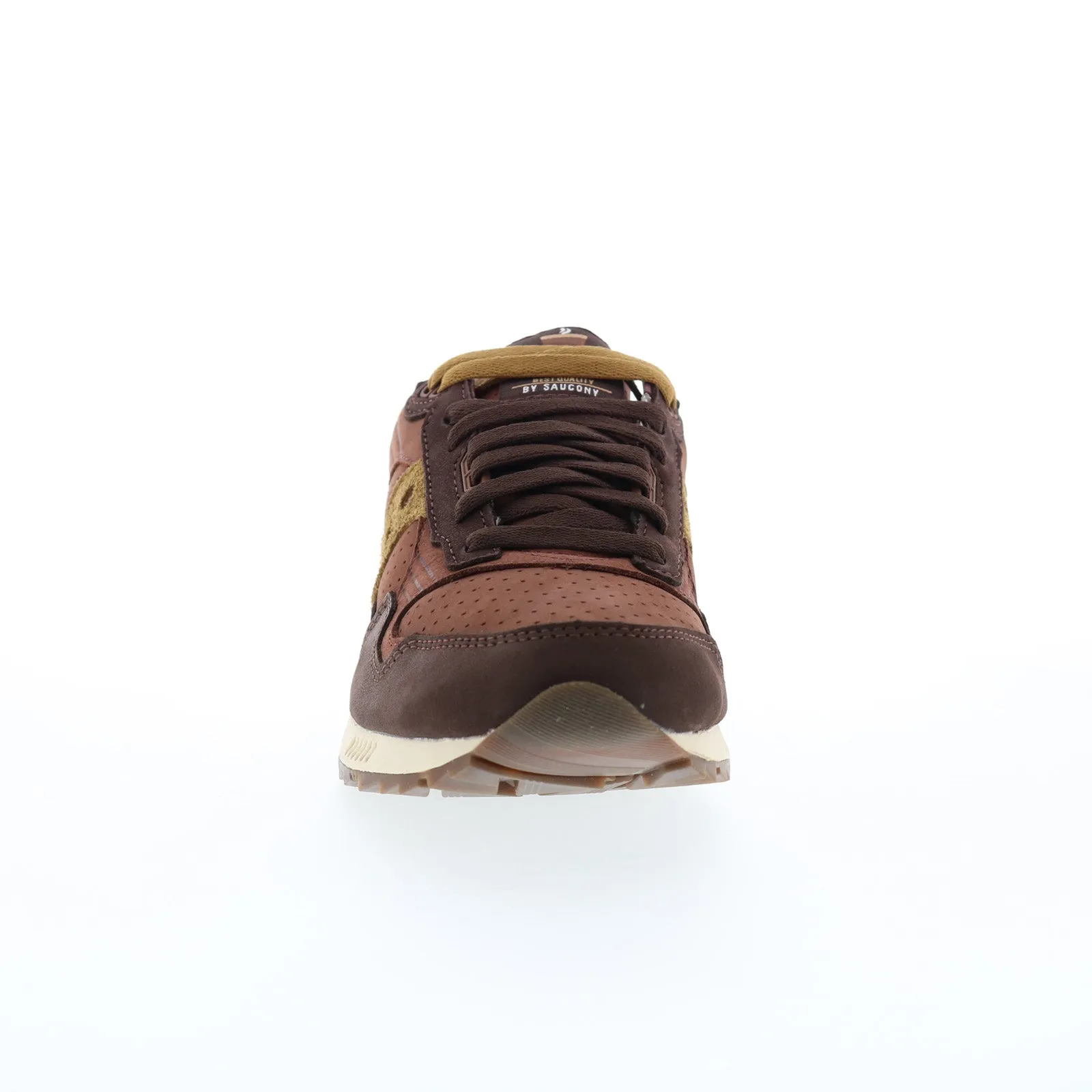 Saucony Shadow 5000 S70775-2 Mens Brown Suede Lifestyle Sneakers Shoes