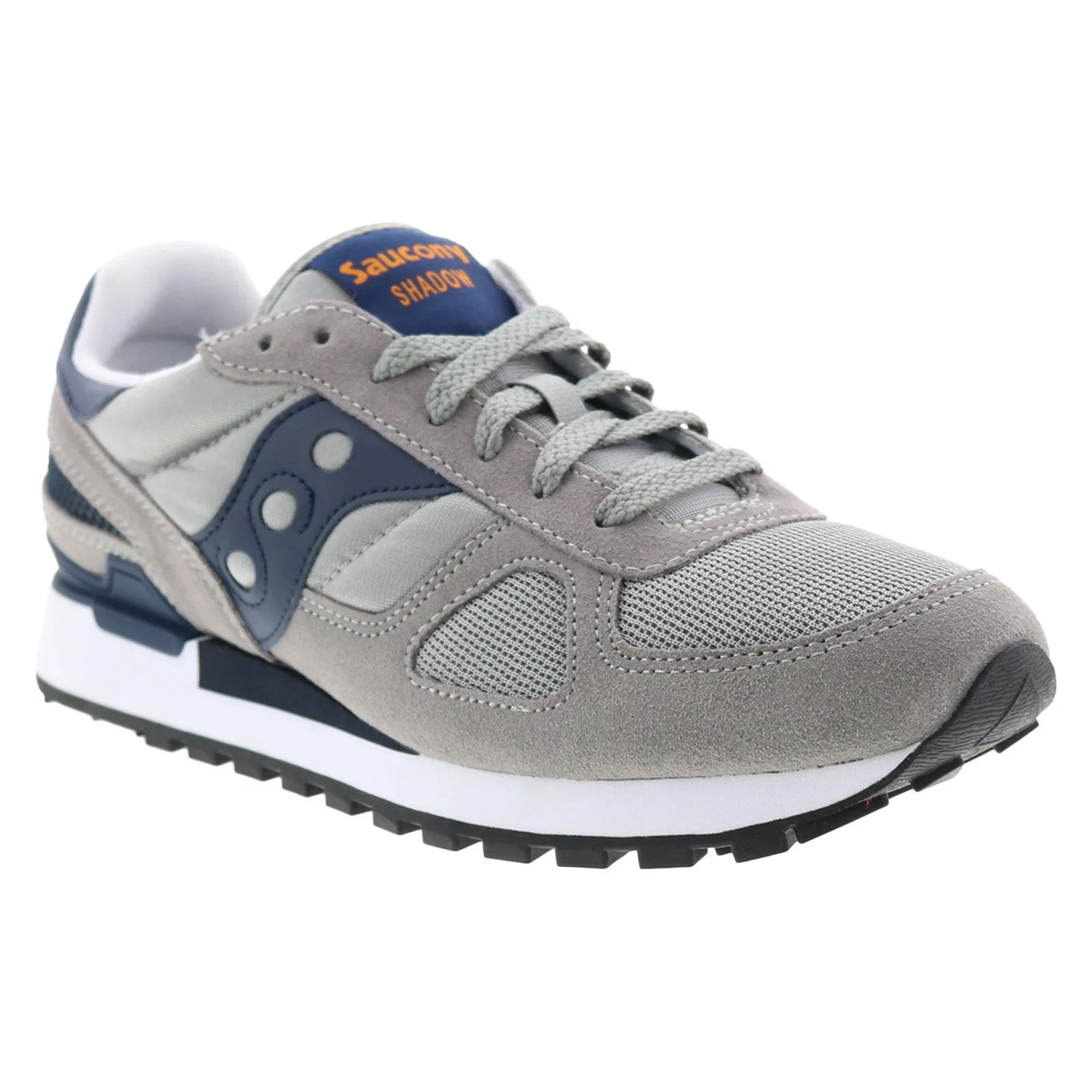 Saucony Shadow Original S2108-563 Mens Gray Suede Lifestyle Sneakers Shoes