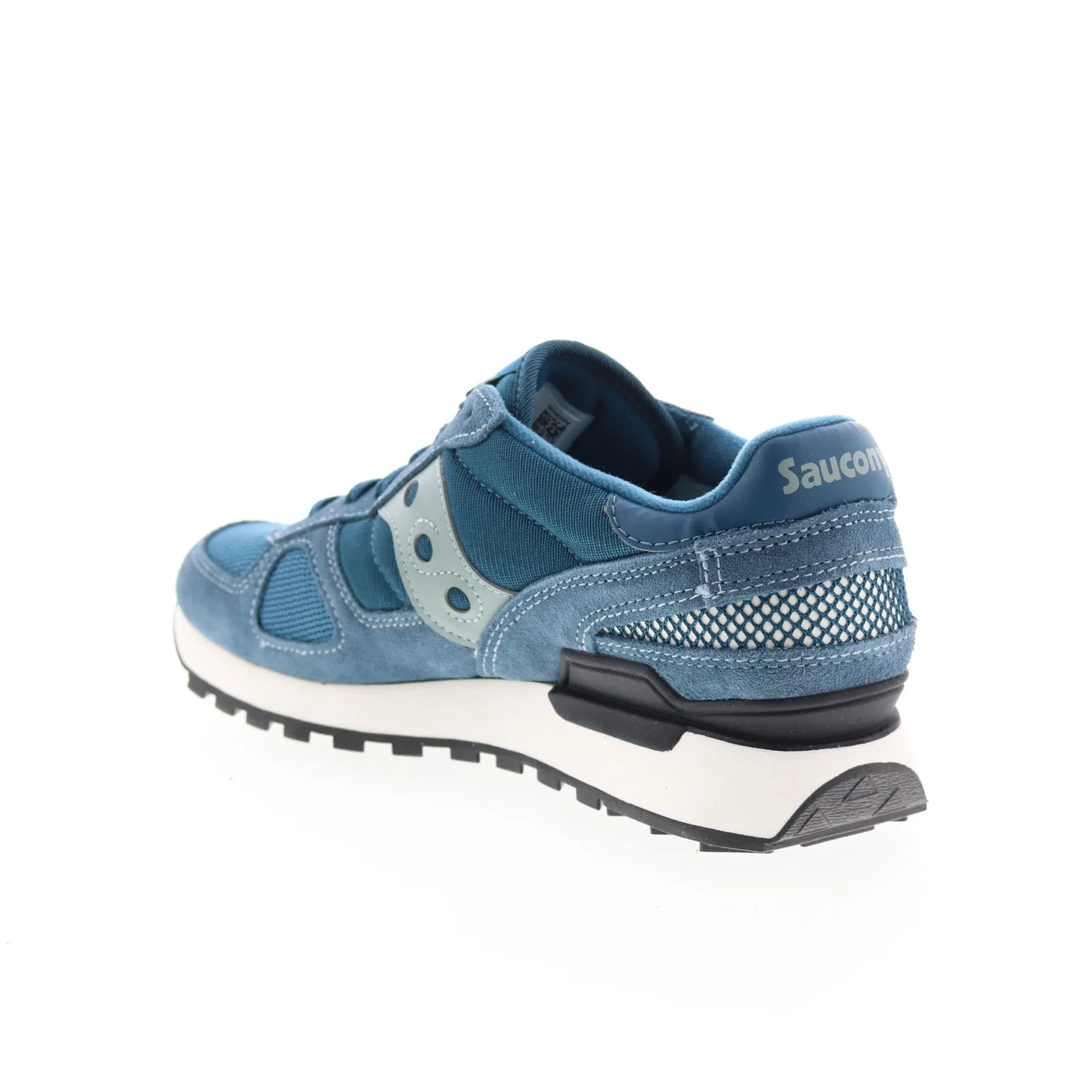 Saucony Shadow Original S2108-682 Mens Blue Suede Lifestyle Sneakers Shoes