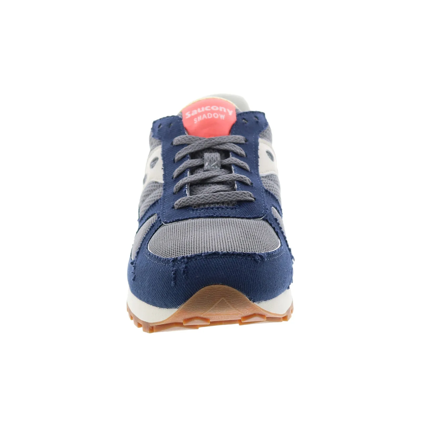 Saucony Shadow Original S70636-1 Mens Blue Canvas Lifestyle Sneakers Shoes