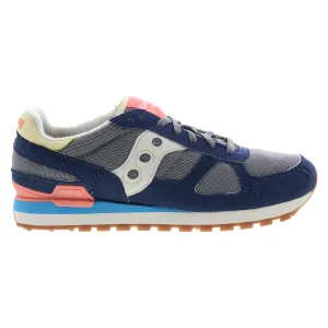 Saucony Shadow Original S70636-1 Mens Blue Canvas Lifestyle Sneakers Shoes