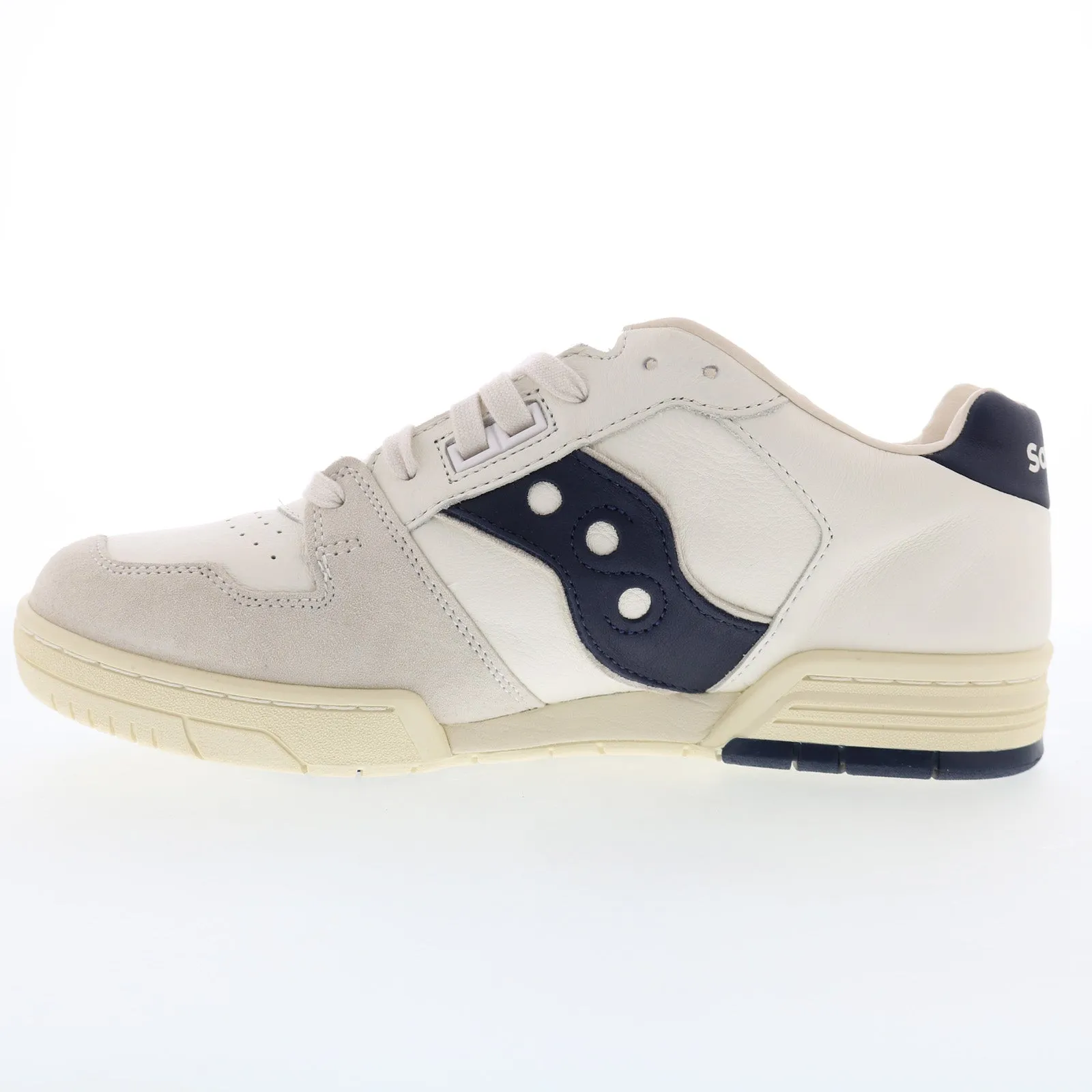 Saucony Sonic Low S70788-2 Mens Beige Suede Lifestyle Sneakers Shoes