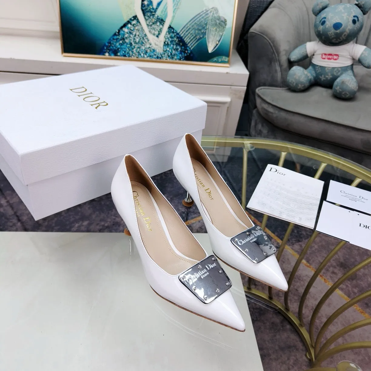 SE1606 Dior Pumps Slide 65mm / Size4-10