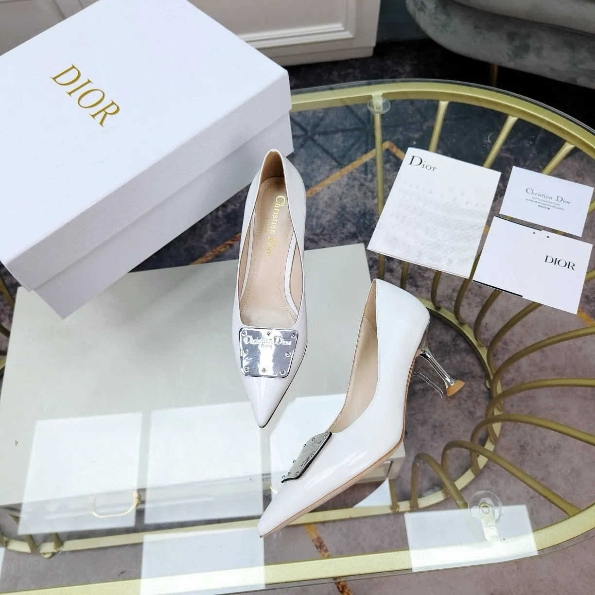 SE1606 Dior Pumps Slide 65mm / Size4-10