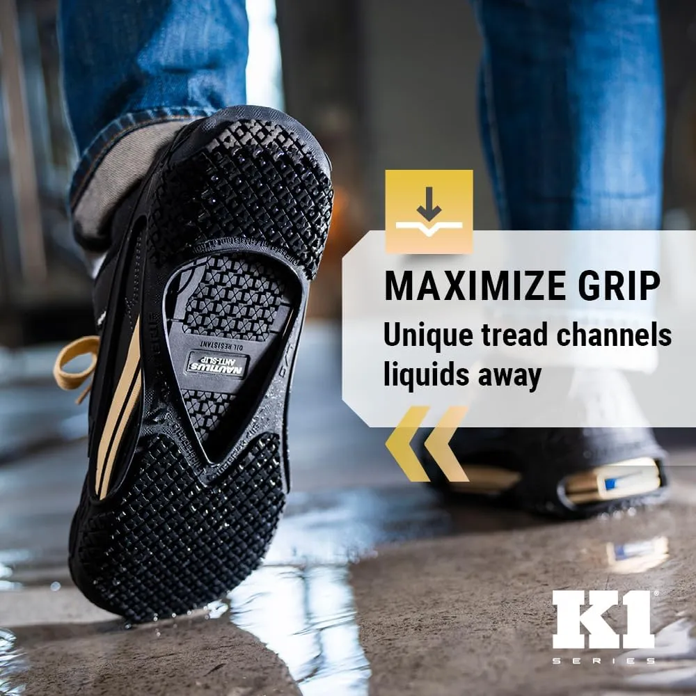 SG1 Non-Slip Grip on Oil & Grease for Work/Safety Shoes - Traction Aids for Men & Women in Food Service, Warehouse
