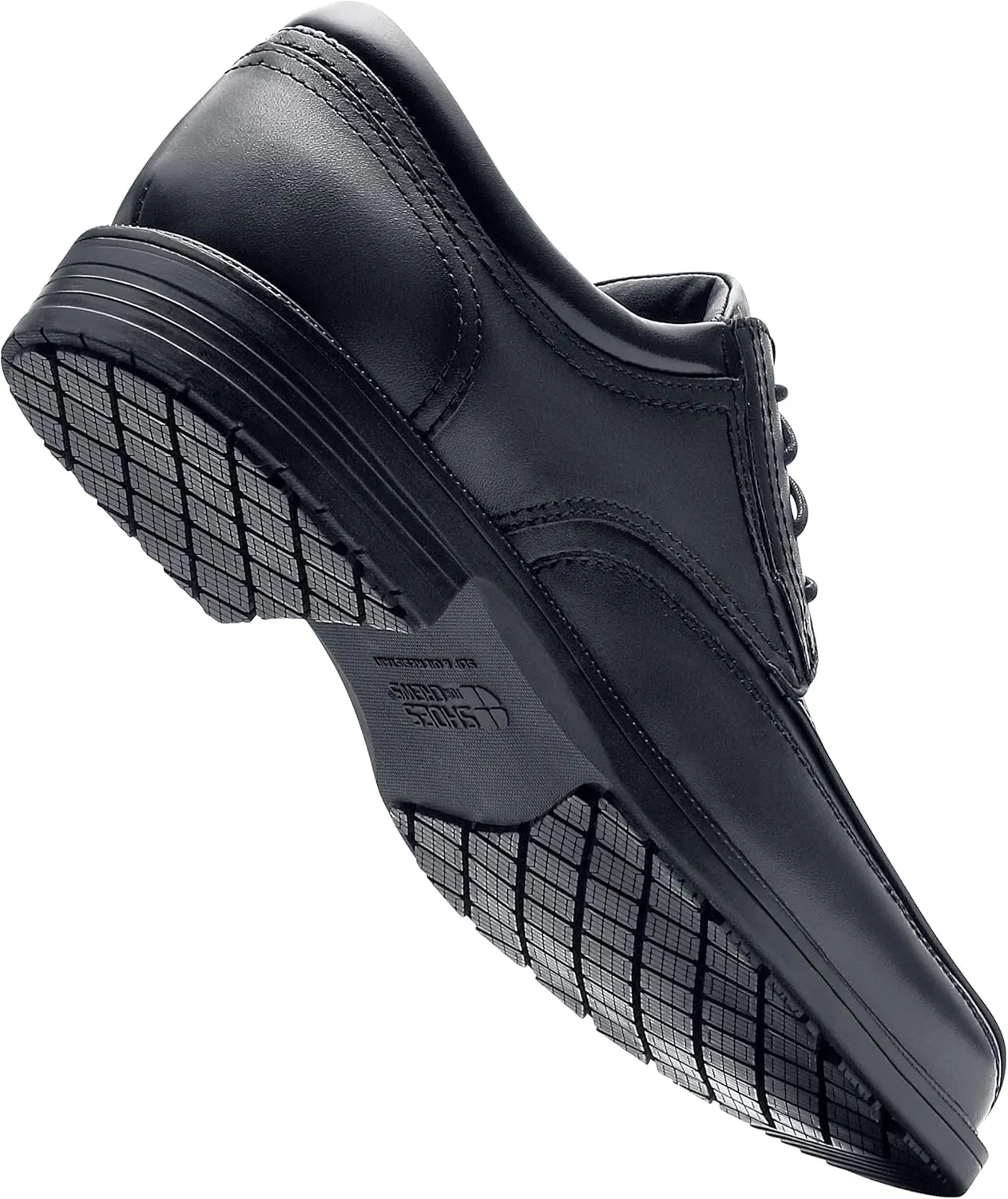 Shoes for Crews Dress Shoes for Men, Men’s Oxfords, Zapatos De Vestir para Hombre, Slip Resistant, Safety, Brown or Black