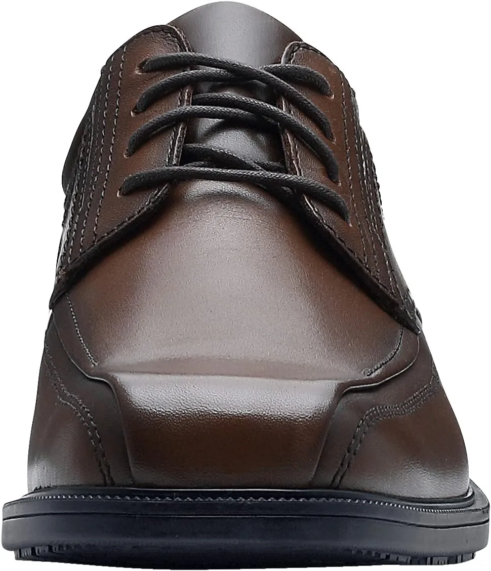 Shoes for Crews Dress Shoes for Men, Men’s Oxfords, Zapatos De Vestir para Hombre, Slip Resistant, Safety, Brown or Black