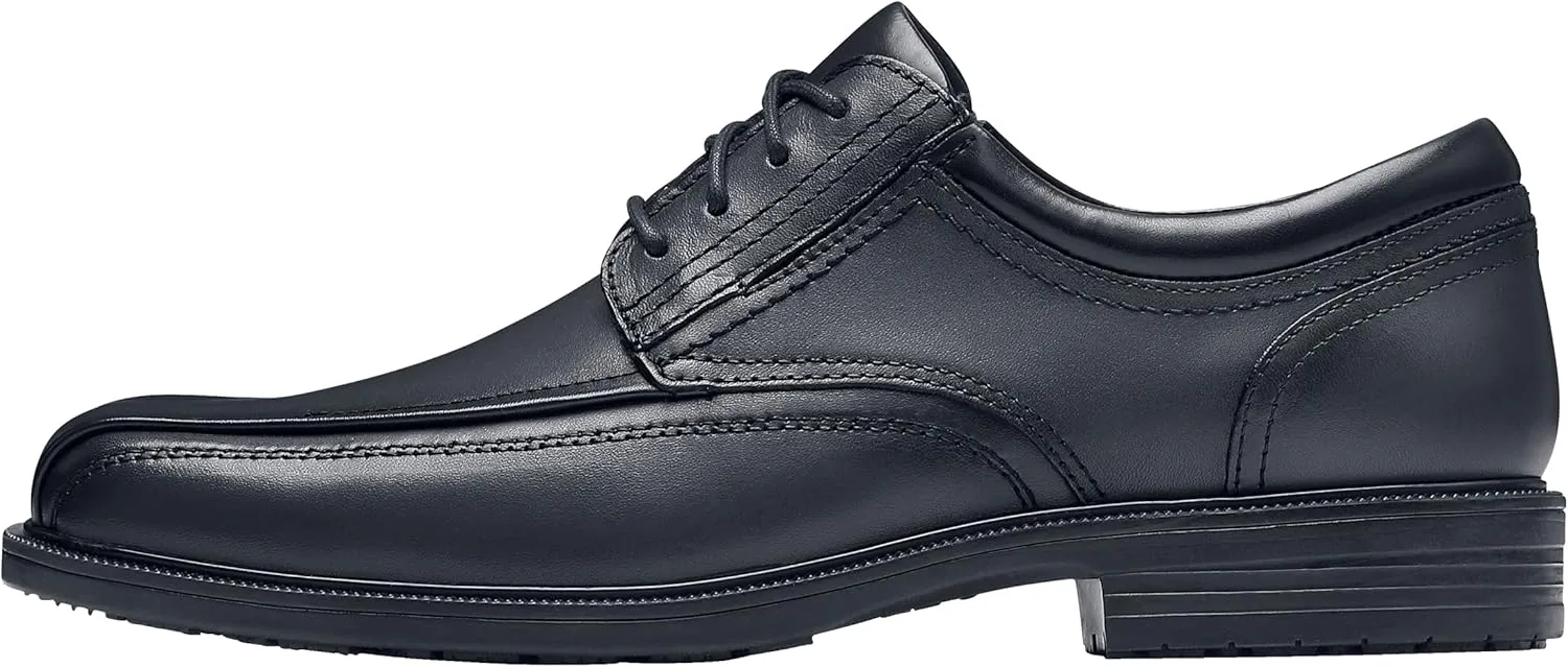 Shoes for Crews Dress Shoes for Men, Men’s Oxfords, Zapatos De Vestir para Hombre, Slip Resistant, Safety, Brown or Black