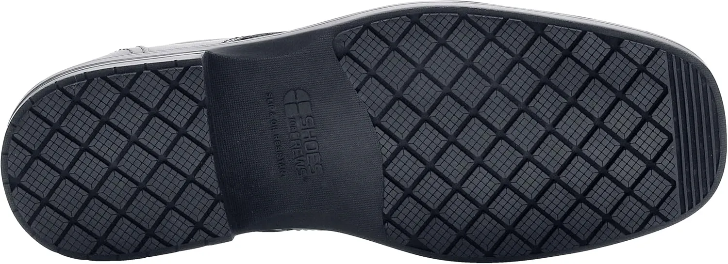 Shoes for Crews Dress Shoes for Men, Men’s Oxfords, Zapatos De Vestir para Hombre, Slip Resistant, Safety, Brown or Black