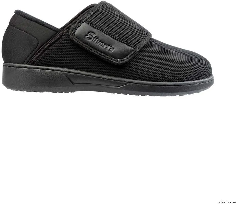 Silvert's Adaptive Clothing & Footwear Women’s Extra Wide Comfortsteps Shoes with Fluid Barrier for Seniors