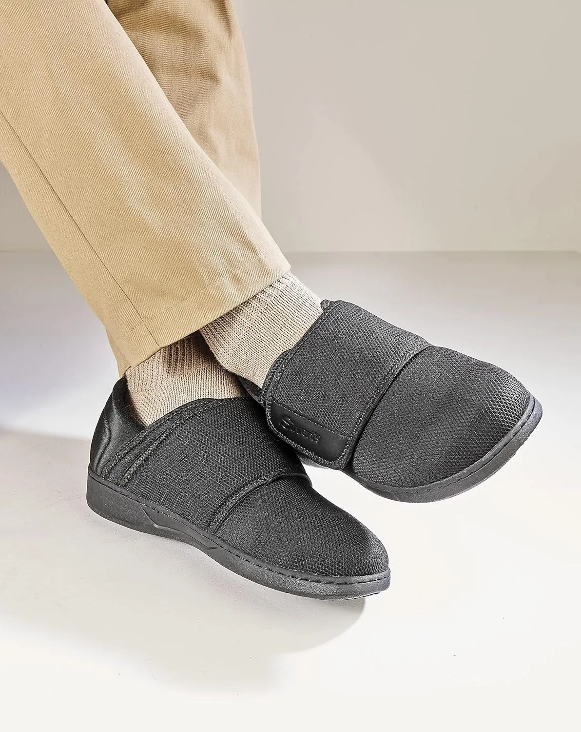 Silvert's Adaptive Clothing & Footwear Women’s Extra Wide Comfortsteps Shoes with Fluid Barrier for Seniors
