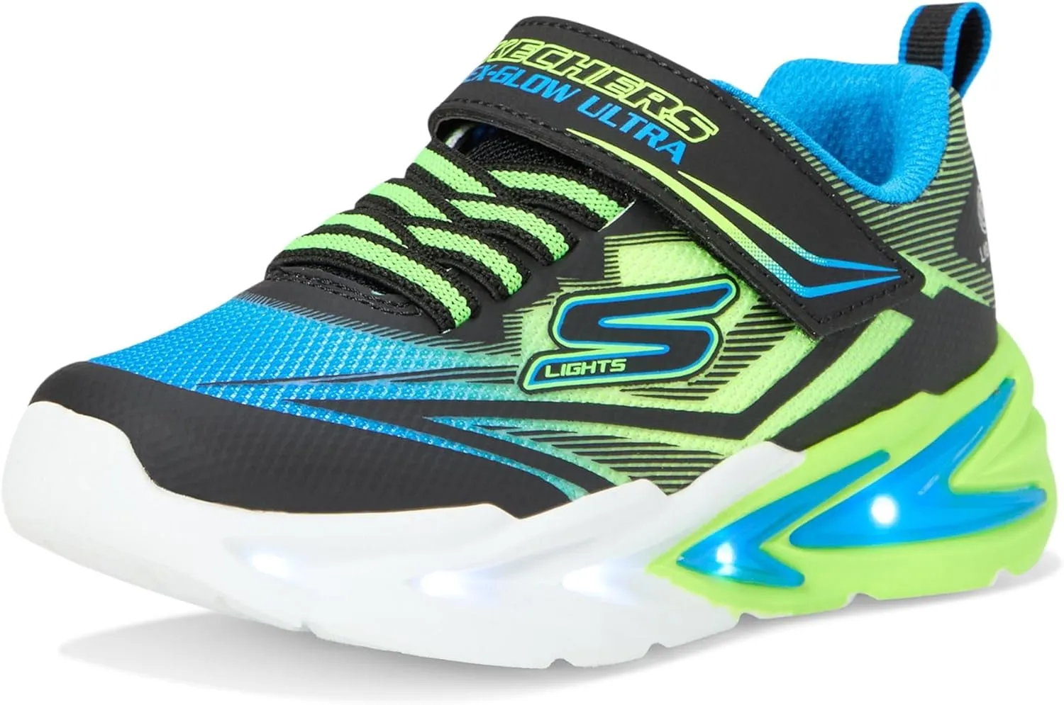 Skechers Boy's Flex-Glow Ultra Sneaker