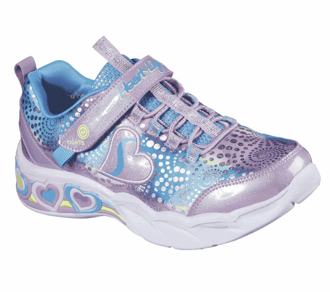 Skechers Girls Sweetheart Lights Trainer 302059L