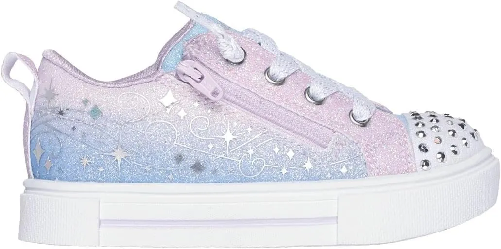 Skechers Girl's Twinkle Sparks-Magical Ombr Sneaker