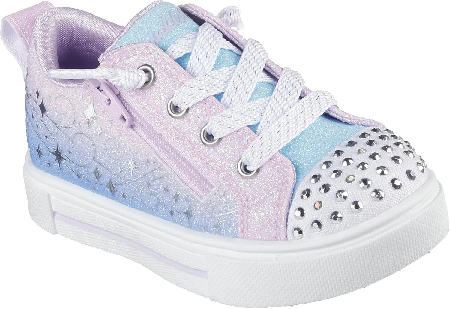 Skechers Girl's Twinkle Sparks-Magical Ombr Sneaker