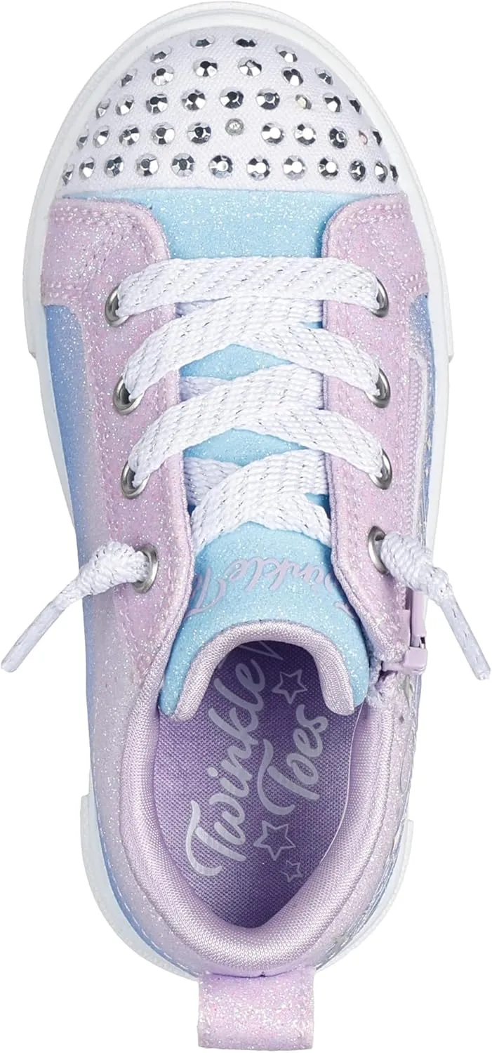 Skechers Girl's Twinkle Sparks-Magical Ombr Sneaker