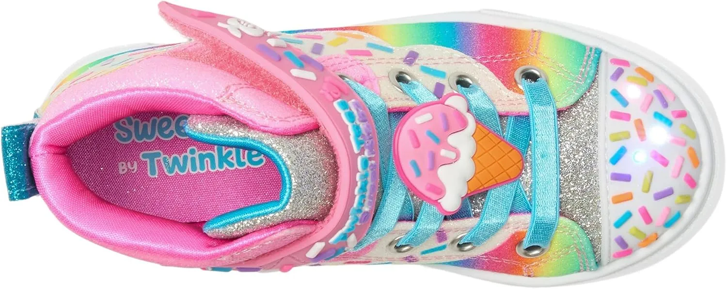 SKECHERS Girl's Twinkle Sparks-Sprinkle Party Sneaker