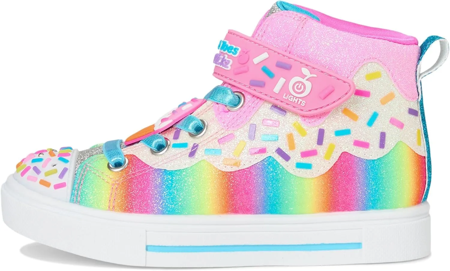 SKECHERS Girl's Twinkle Sparks-Sprinkle Party Sneaker