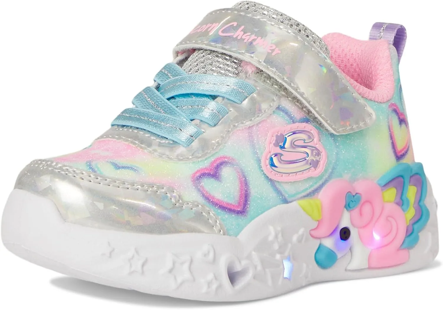 Skechers Girl's Unicorn Charmer Sneaker
