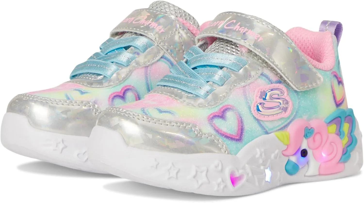 Skechers Girl's Unicorn Charmer Sneaker