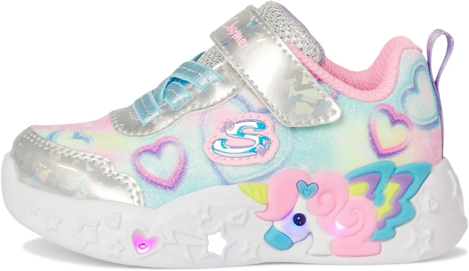 Skechers Girl's Unicorn Charmer Sneaker