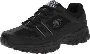 Skechers Men's After Burn Memory Fit - Strike Off Lace-Up Sneaker