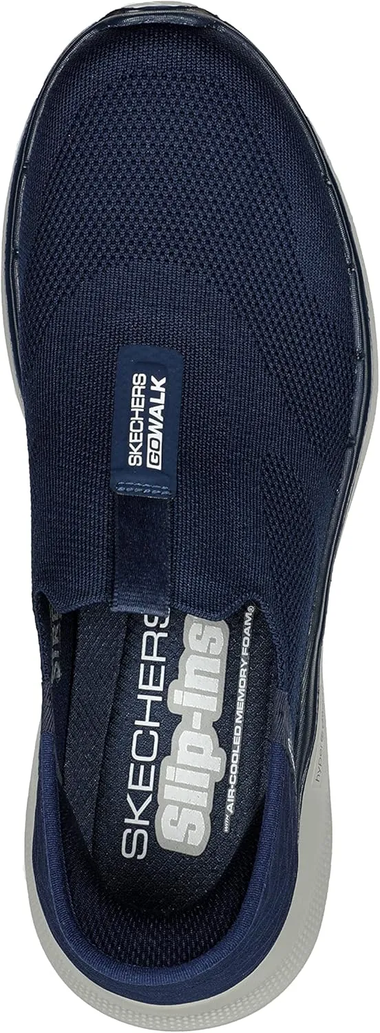 Skechers Men's Gowalk 6 Slip ins Athletic Slip-On Walking Shoe | Casual Sneaker with Memory Foam